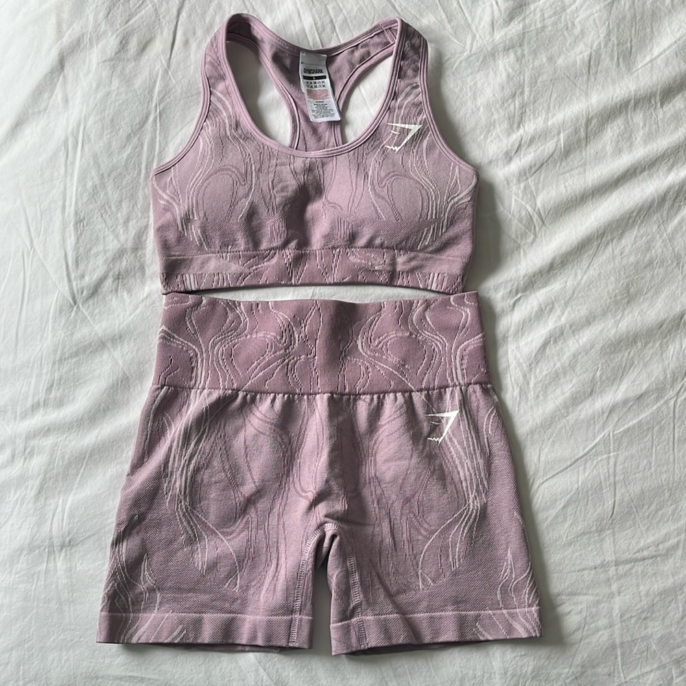 MATCHING SET- Gymshark Sports Bra and Short